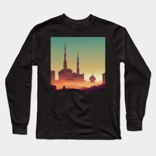 Riyadh | Comics Style Long Sleeve T-Shirt